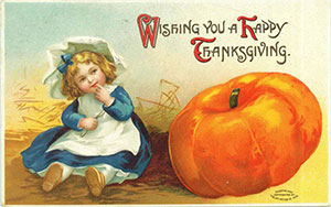 Vintage Thanksgiving Card